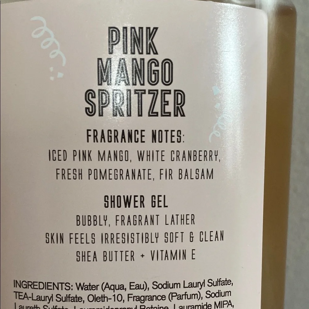 Bath & Body Works Pink Mango Spritzer Shower Gel - Picture 2 of 4
